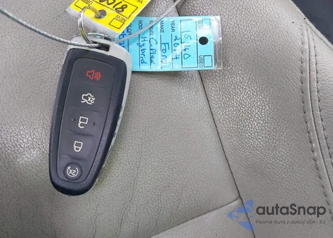 2014 Ford C-Max Energi Sel from USA, damaged, VIN 1FADP5CU4EL521419